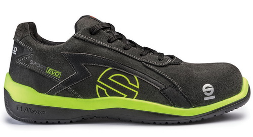 SPARCO SPORT EVO S3 Ботинки механика,серые с жёлтым, замша, р-р 47 SPARCO SPORT EVO S3 Ботинки механика,серые с жёлтым, замша, р-р 47