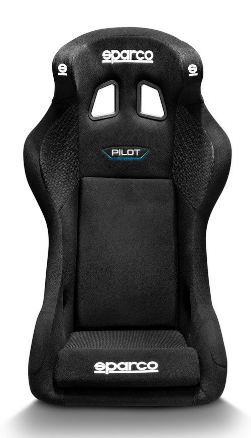 SPARCO PILOT QRT Сиденье для автоспорта, FIA 8855-1999, черное, вес 11,1 кг., размер L/XL.