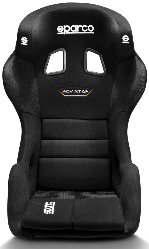 SPARCO ADV XT GF Сиденье для автоспорта, FIA 8862-2009, чёрное, вес 20 кг., размер L.