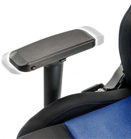 SPARCO Кресло игровое STINT, компьютерное, обивка ткань, черное c синим. SPARCO Кресло игровое STINT, компьютерное, обивка ткань, черное c синим.