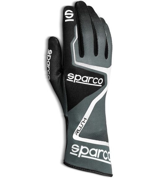 SPARCO RUSH Перчатки для картинга, серые c черным, р-р 13