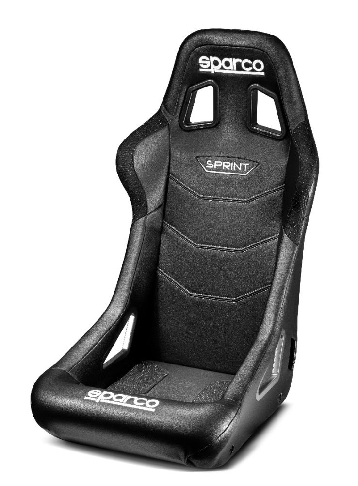 SPARCO SPRINT+ SKY Сиденье для автоспорта, FIA 8855-1999, черное, винил, размер М