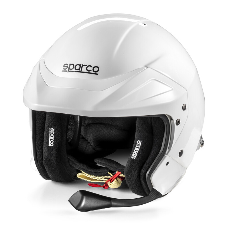 SPARCO FLUX RJ-I Шлем для автоспорта, (FIA 8859-2024), белый, р-р XL (61) SPARCO FLUX RJ-I Шлем для автоспорта, (FIA 8859-2024), белый, р-р XL (61)