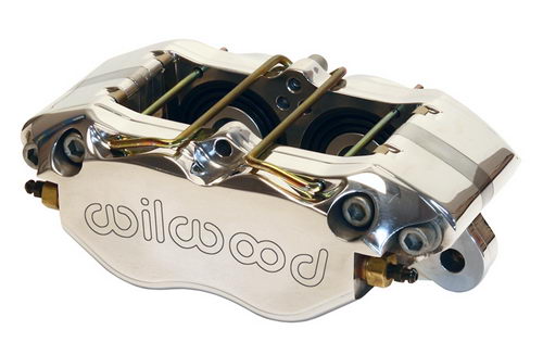 WILWOOD Суппорт тормозной Dynapro Dust-Boot Lug, 4 поршня, диск 0,81, поршень 1,75/1,75, полиров