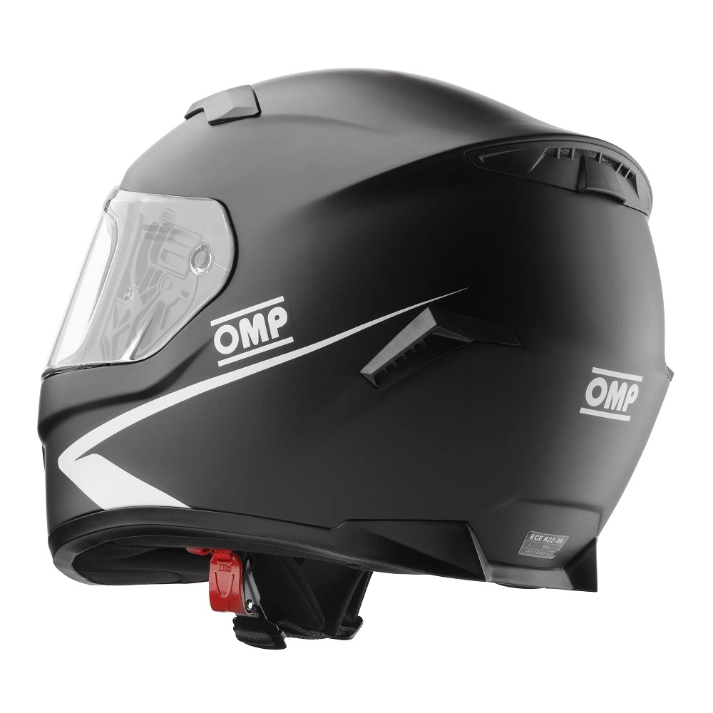 OMP CIRCUIT EVO 2 Шлем для картинга (сертификат ECE 22.06), черный матовый, размер XL
