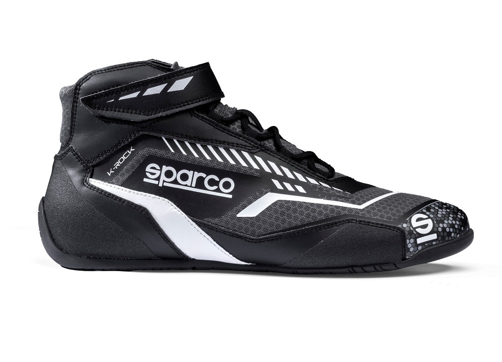 SPARCO K-ROCK Ботинки для картинга,черные с белым, р-р 44