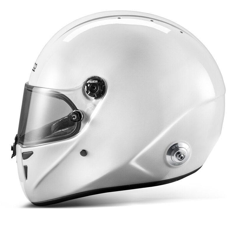 SPARCO STEALTH RF Шлем для автоспорта, (FIA 8859-2024), белый, р-р XL (61)