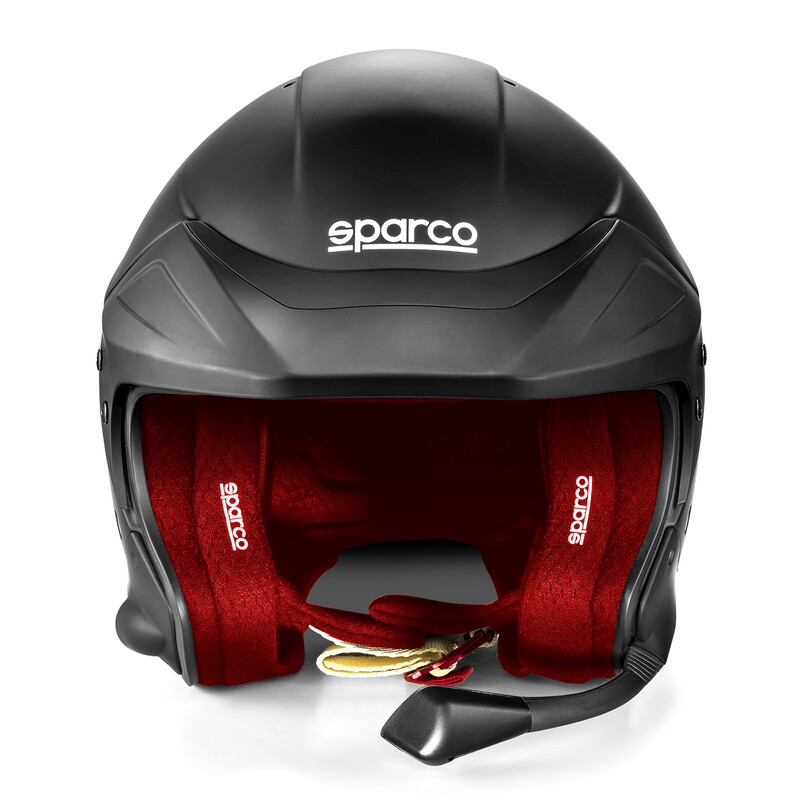 SPARCO FLUX RJ-I Шлем для автоспорта, (FIA 8859-2024), чёрный с красным, р-р XL (61) SPARCO FLUX RJ-I Шлем для автоспорта, (FIA 8859-2024), чёрный с красным, р-р XL (61)