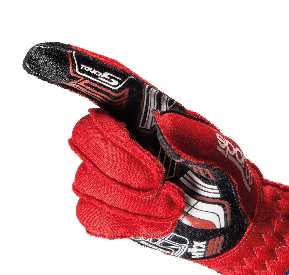 SPARCO K-ARROW+ Перчатки для картинга FIA 8877-2022, красные с черным, р-р 10