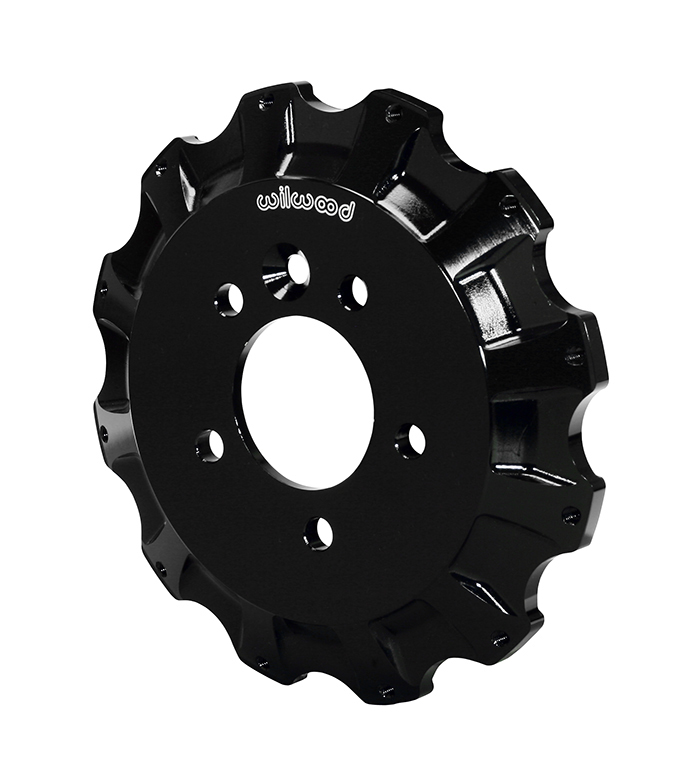 WILWOOD 170-11729 Ступица тормозного ротора, Fix. mount Standard, креп.12 x 10.75, алюминий,черный
