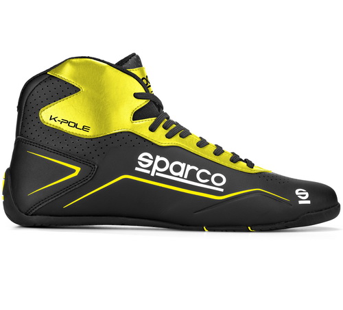 SPARCO K-POLE Ботинки для картинга, черные с желтым, р-р 39