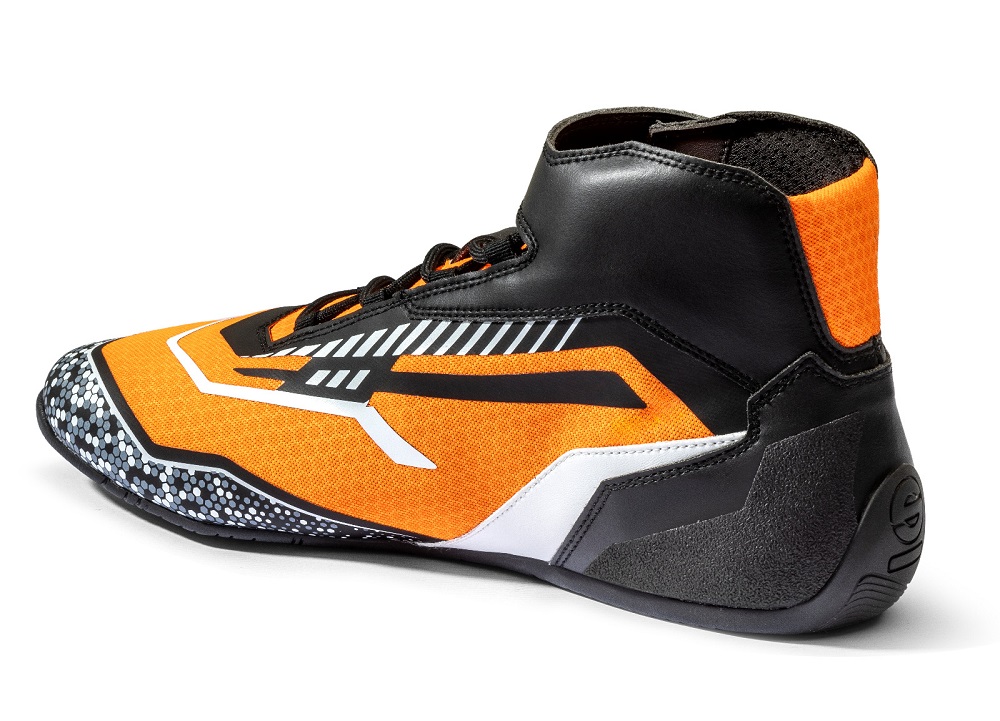 SPARCO K-ROCK Ботинки для картинга,черные с оранжевым, р-р 43