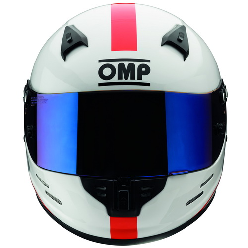 OMP KJ8 EVO Шлем для картинга детский (CMR 2016), белый, р-р XS (52-53)