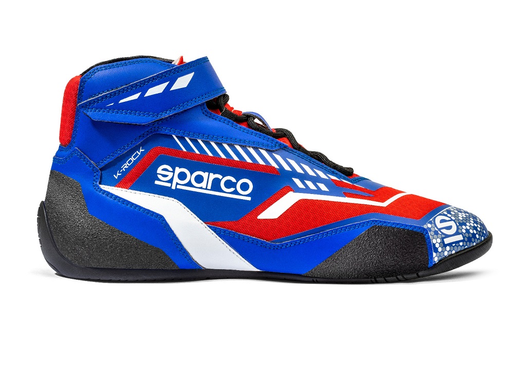 SPARCO K-ROCK Ботинки для картинга,синие с красным, р-р 38