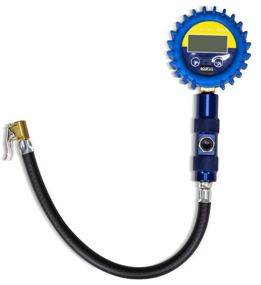 SPARCO Манометр цифровой, диапазон измерения: 0-7 бар, диаметр шкалы: 63 mm.