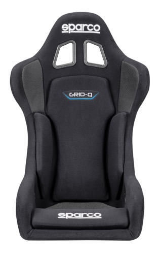 SPARCO GRID QRT Сиденье для автоспорта, черное, FIA, вес 6,5 кг