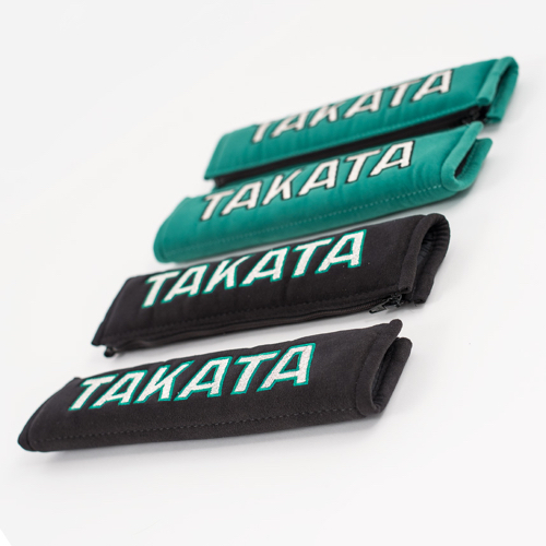 TAKATA Накладки на ремни безопасности 2" (50 мм), черные