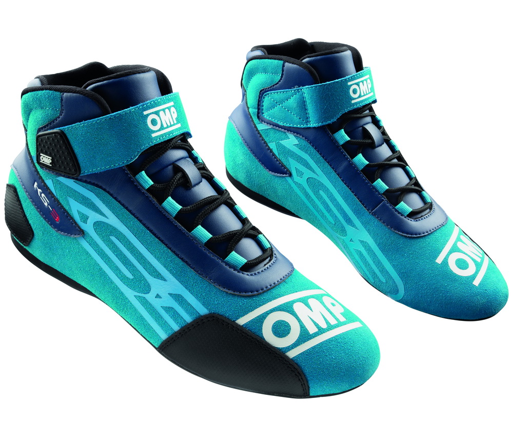 OMP KS-3 Ботинки для картинга, голубые с синим, р-р 42