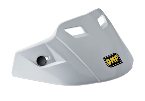 OMP STAR Козырёк для шлема, белый