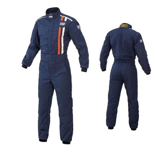 OMP CLASSIC Комбинезон для автоспорта, синий, р-р 56