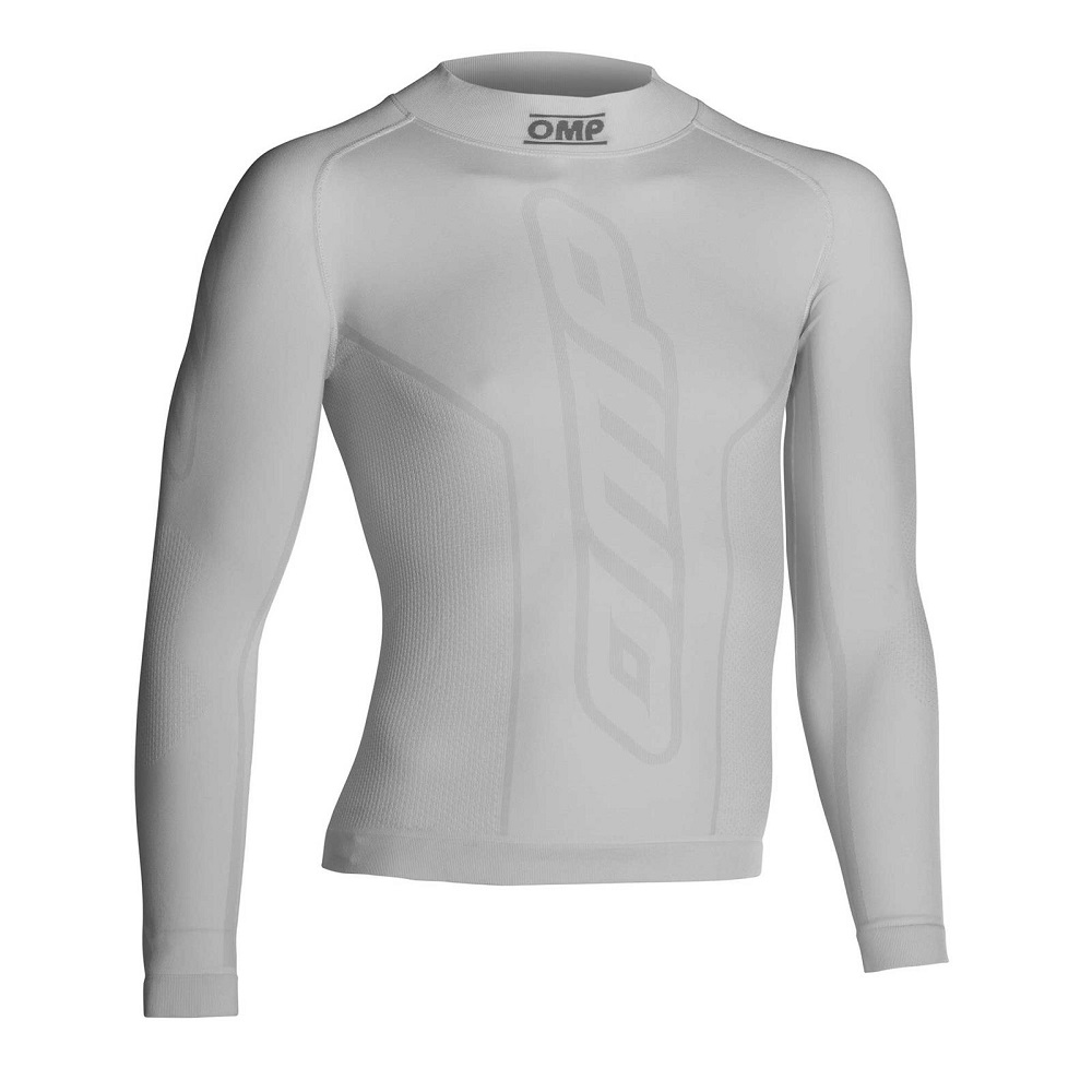 OMP KS TL Футболка для картинга с длинным рукавом, белая, р-р XL-XXL OMP KS TL Футболка для картинга с длинным рукавом, белая, р-р XL-XXL