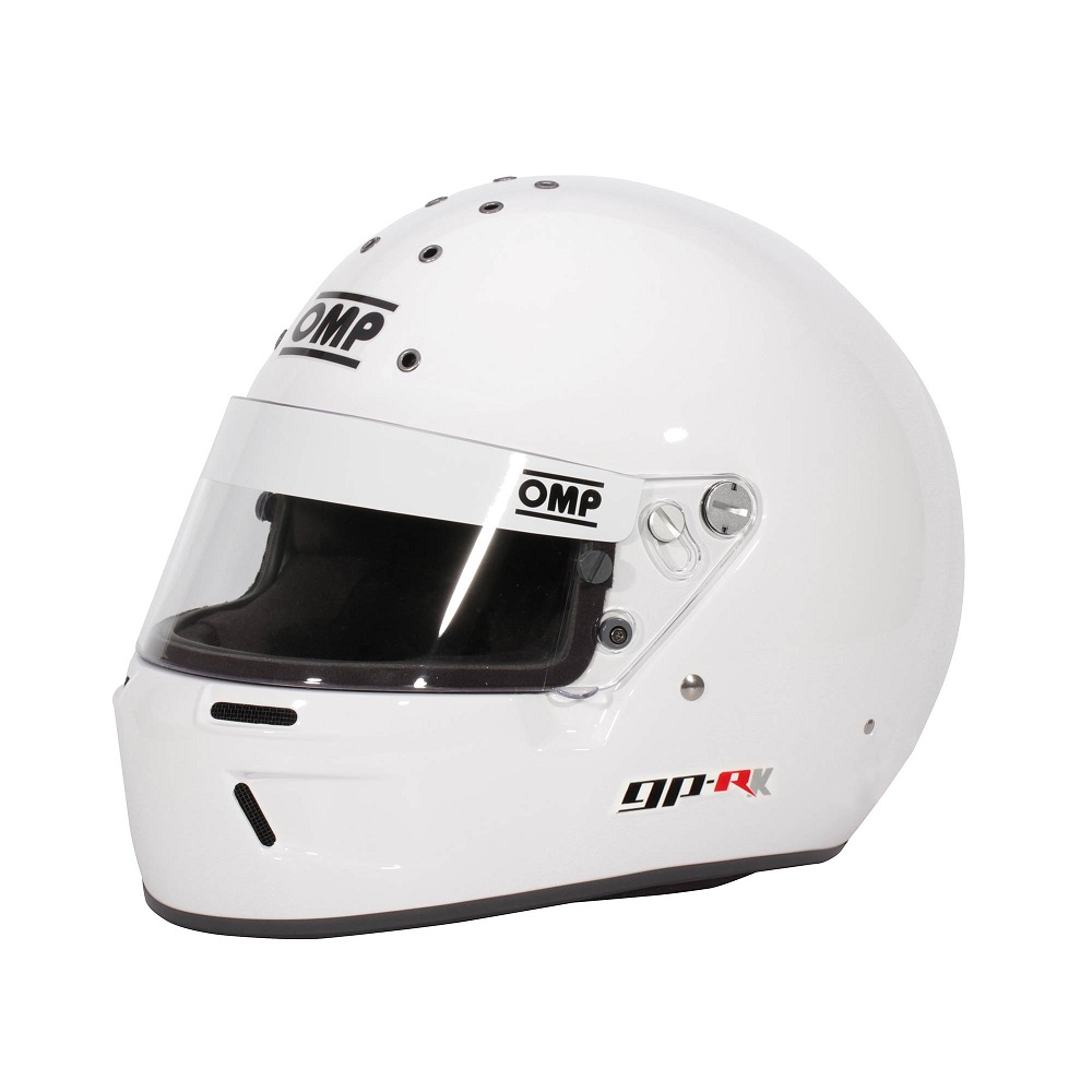 OMP GP-R K Шлем закрытый для картинга, омологация (SNELL K2020), белый, р-р S 57/58 OMP GP-R K Шлем закрытый для картинга, омологация (SNELL K2020), белый, р-р S 57/58