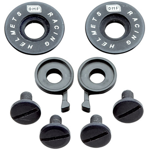 OMP Комплект крепления визора для шлемов: Grand prix 10 hans, Speed 10 hans.