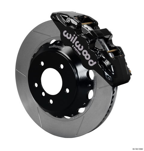 WILWOOD BMW E90 325i/328i/330i/335i Комплект тормозной системы перед, 6 порш, AERO6, черный