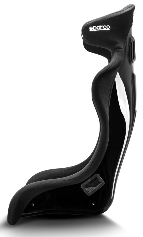 SPARCO PILOT QRT Сиденье для автоспорта, FIA 8855-1999, черное, вес 11,1 кг., размер L/XL.