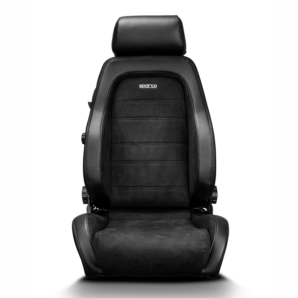 SPARCO GT Сиденье тюнинг микрофибра + искуственная кожа, черное 