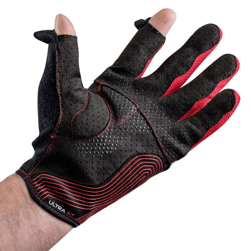 SPARCO HYPERGRIP Игровые перчатки, перфорированые, черные с красным, р-р 8 (S)