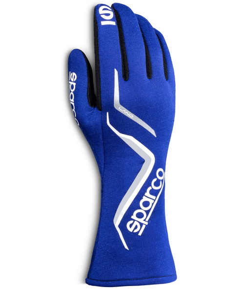SPARCO LAND Перчатки для автоспорта детские, FIA 8856-2000, синие, р-р 04