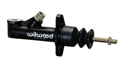 WILWOOD Главный компактный тормозной цилиндр GS, 0.7" дюйма( объём 0,48 in³), алюминий черный