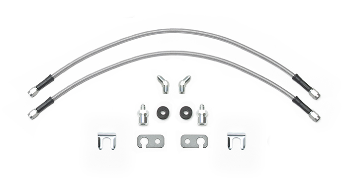 WILWOOD Subaru WRX 99-12 Комплект задних армированных тормозных шлангов.