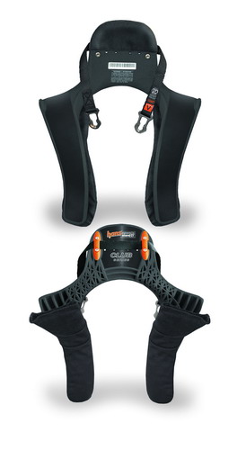 SPARCO Система защиты шеи Hans Club 20°, вес 950 гр, FIA 8858-2010  термопластик FRP, р-р L/XL