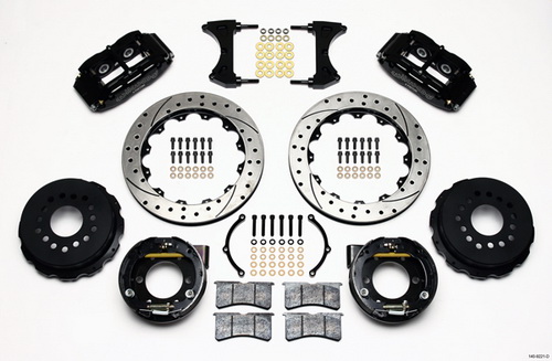 WILWOOD FORD MUSTANG V ('05-) Задняя тормозная система Drilled.