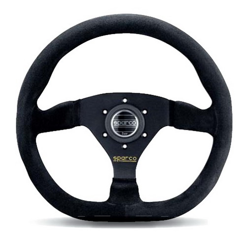 Купить SPARCO L 360 RING Руль замшевый, чёрный, овальный хват, вылет 42 ...