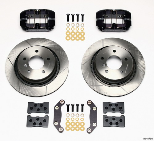 WILWOOD BMW E36 M3 Комплект тормозной системы зад, 4 поршн. черн