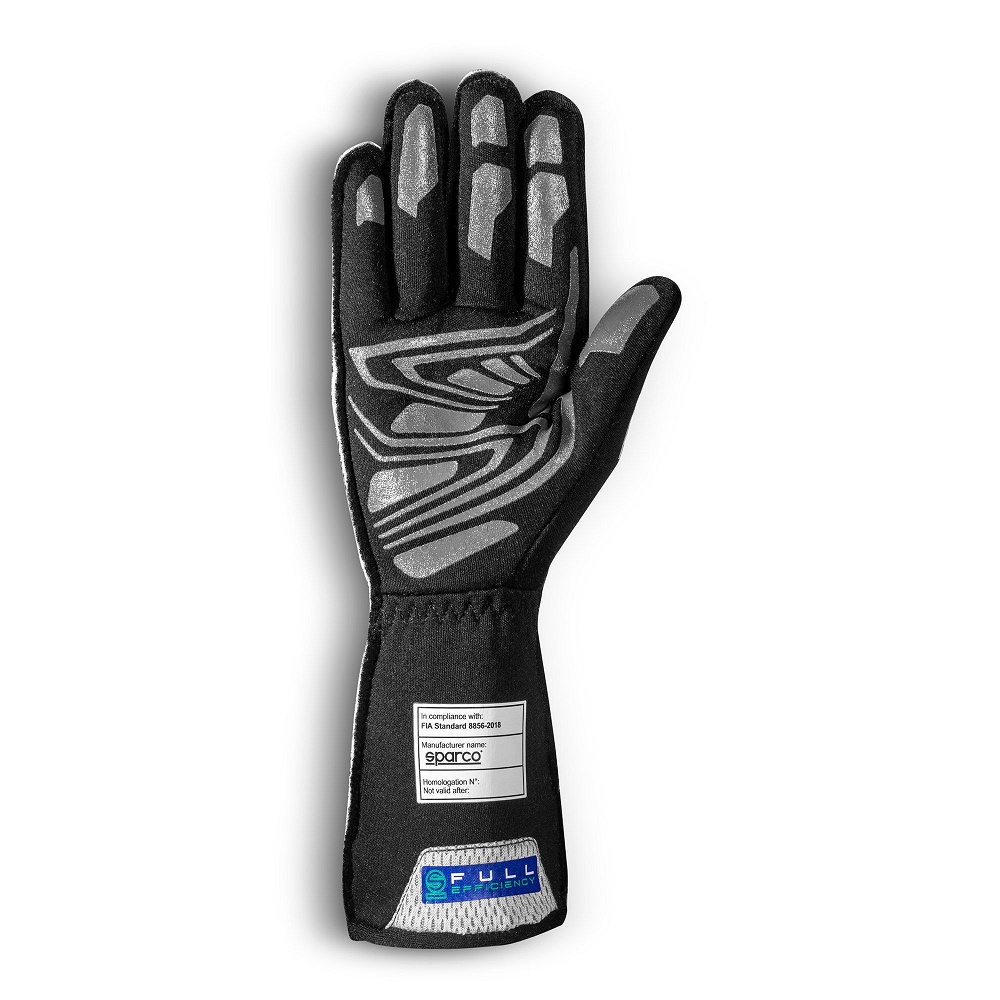SPARCO FUTURA Перчатки для автоспорта, FIA 8856-2018, черные c неоновым зеленым, р-р 12 SPARCO FUTURA Перчатки для автоспорта, FIA 8856-2018, черные c неоновым зеленым, р-р 12