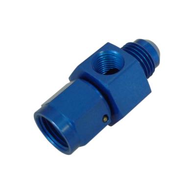 GOODRIDGE Адаптер "мама"-"папа" под сенсор JIC 9/16x18 - NPT HEX 1/8 NPT, алюминий