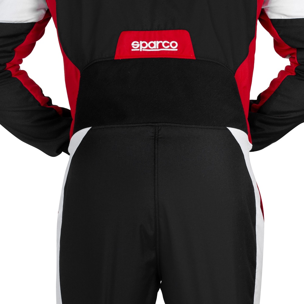 SPARCO COMPETITION LADY Комбинезон для автоспорта, женский, FIA 8856-2018, черно-красный, р-р 42