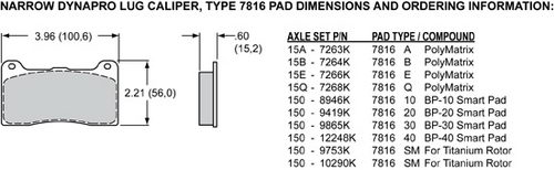 WILWOOD Суппорт тормозной Dynapro Radial, 4 поршня, диск 0,81, поршень 1,75/1,75, черный