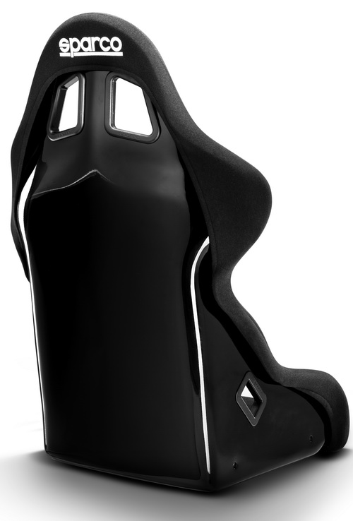 SPARCO PRO2000 QRT Сиденье для автоспорта, FIA 8855-1999, черное, вес 8 кг., размер L.