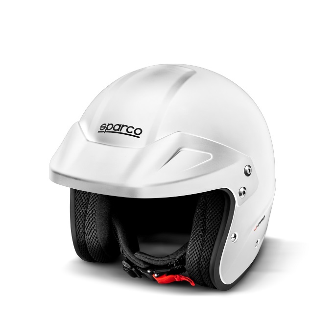 SPARCO J-PRO Шлем открытый для автоспорта, сертифицирован (ECE 22.06), белый, размер XXL 