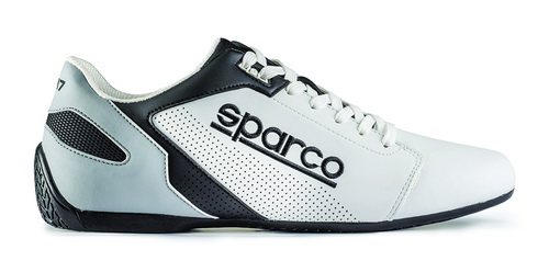 SPARCO Ботинки SL-17 кожаные, белые с чёрным, р-р 38