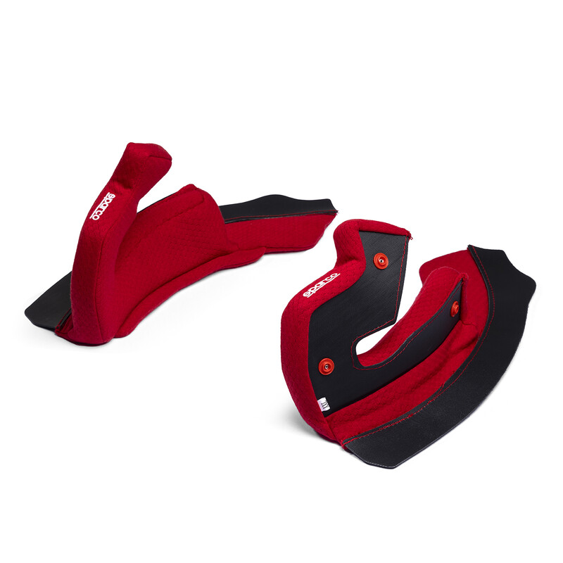 SPARCO Вставки боковые (щеки) для шлема STEALTH RF, красные