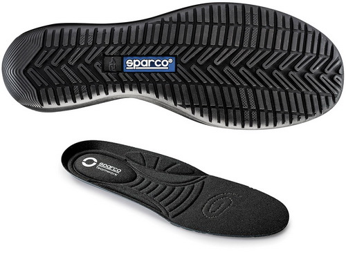 SPARCO SPORT EVO S3 Ботинки механика,синие с зеленым, замша, р-р 43