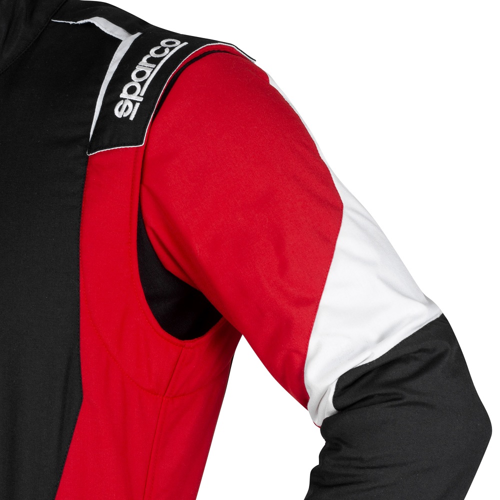 SPARCO COMPETITION LADY Комбинезон для автоспорта, женский, FIA 8856-2018, черно-красный, р-р 44