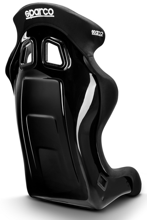SPARCO PILOT QRT Сиденье для автоспорта, FIA 8855-1999, черное, вес 11,1 кг., размер L/XL.