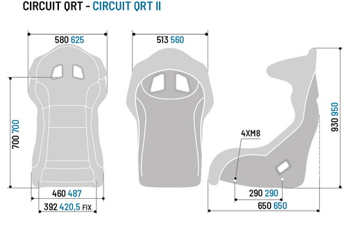 SPARCO CIRCUIT QRT Сиденье для автоспорта, FIA 8855 -1999, черное, вес 8,7 кг, размер М. SPARCO CIRCUIT QRT Сиденье для автоспорта, FIA 8855 -1999, черное, вес 8,7 кг, размер М.
